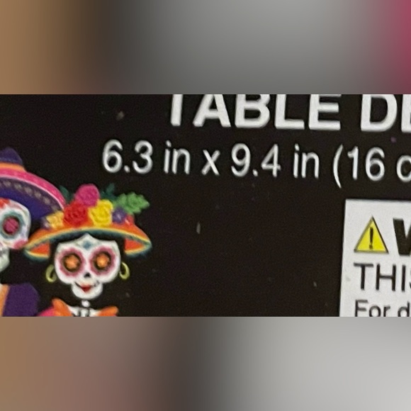 NWT Wooden/Paper Day of the Dead/Dia de los Muertos Decor Cross/Coffins - Picture 4 of 5